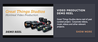 Great Things Studios Awarded Among Top Video Production Companies in Canada by Clutch