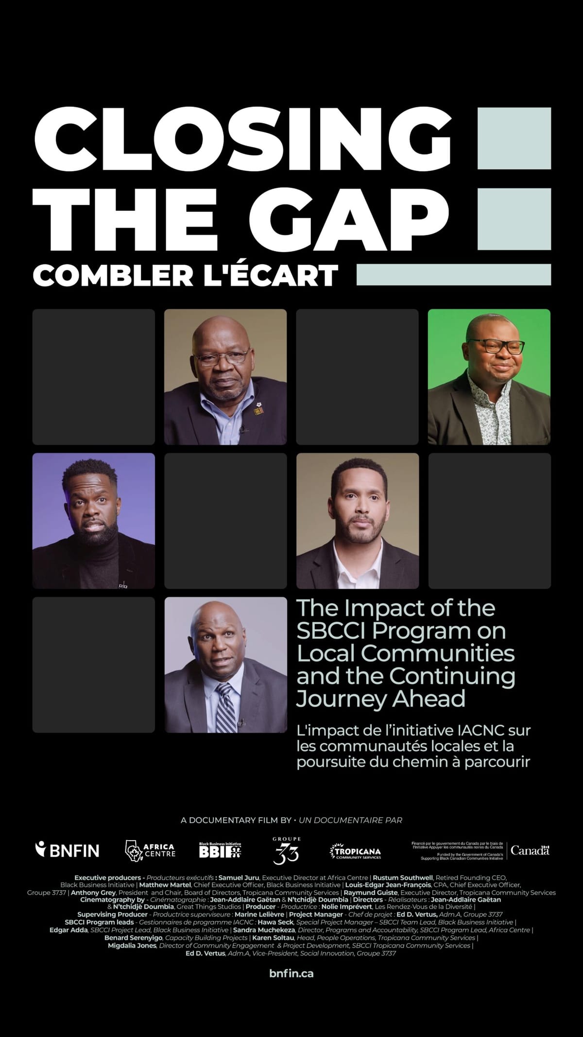 COMBLER L'ÉCART (CLOSING THE GAP)